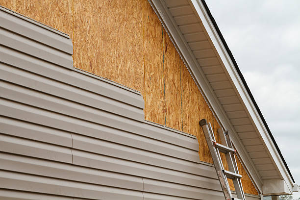 Professional Wood Siding technician working in Grandy, NC